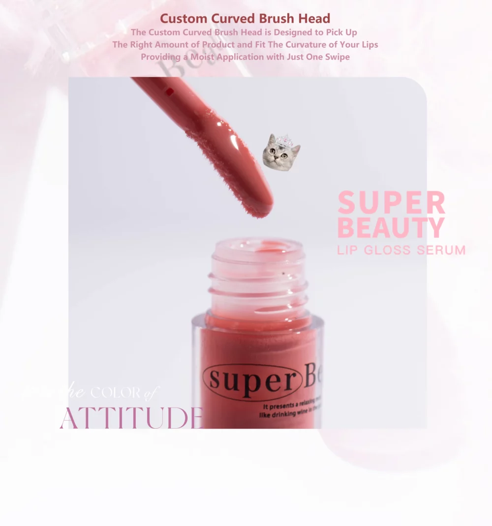 FLORTTE I Am Super Beauty Lip Gloss Serum - Image 4