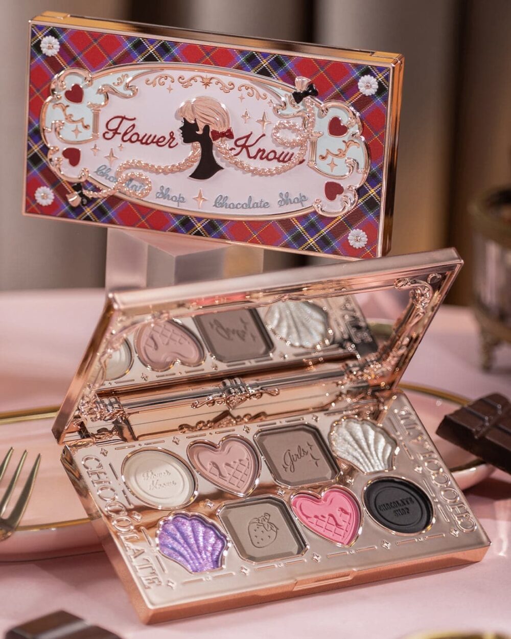 FLOWER KNOWS Chocolate Wonder-Shop Eight-Color Eyeshadow - Image 7