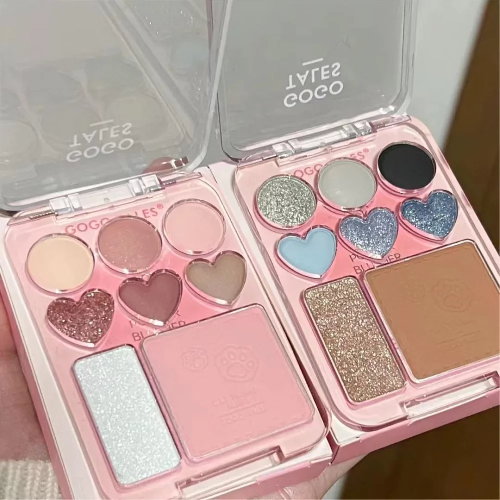 GOGO TALES Sweetheart Blush and Eyeshadow Palette - Image 5