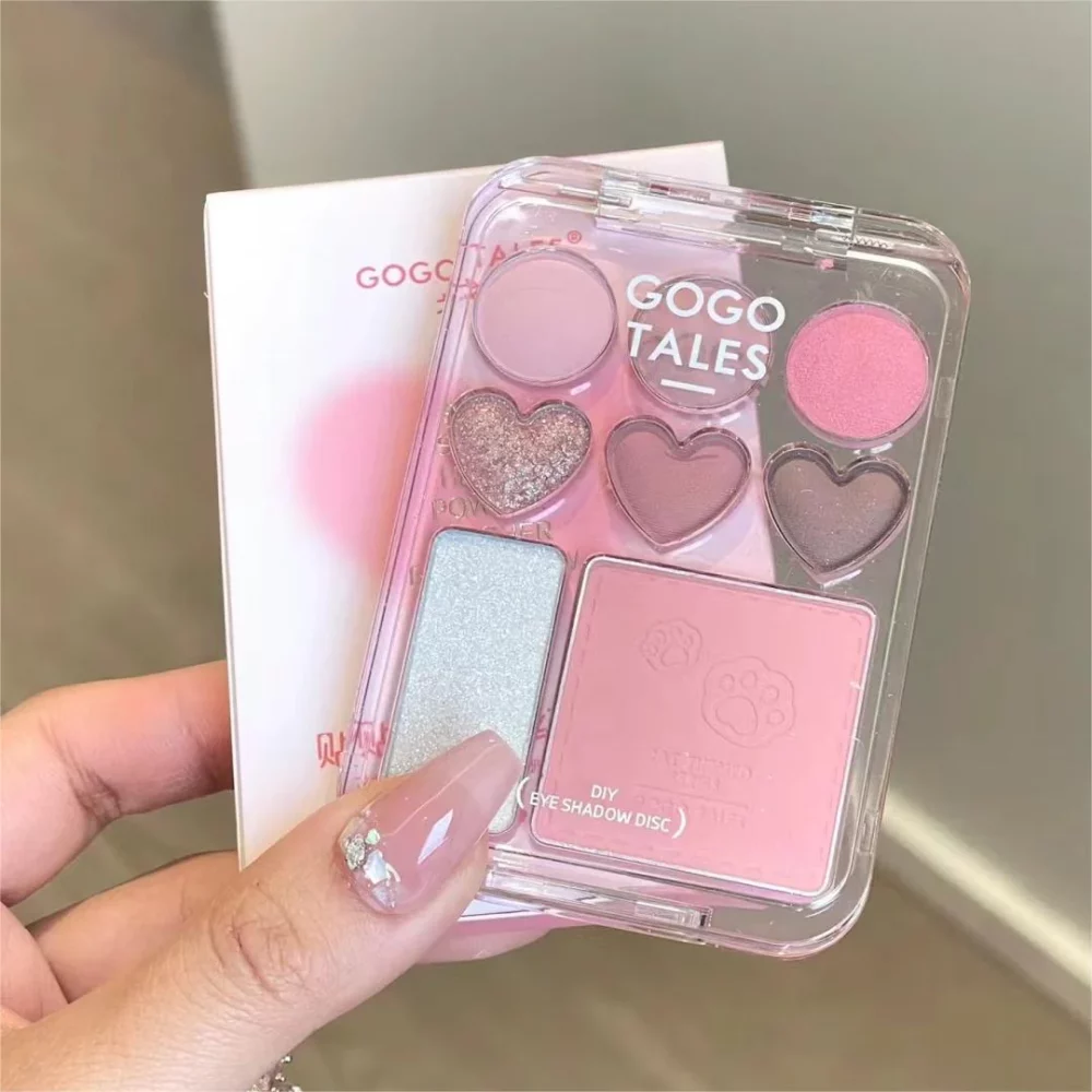 GOGO TALES Sweetheart Blush and Eyeshadow Palette - Image 3