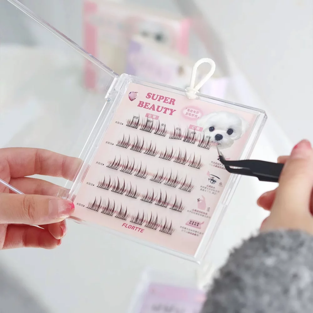 FLORTTE Glue-free Self-adhesive False Eyelashes - Image 6