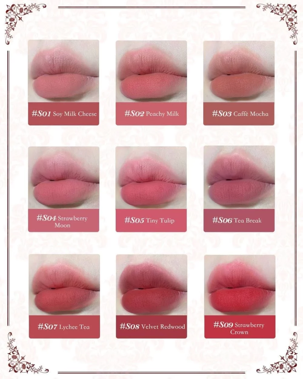 FLOWER KNOWS Strawberry Rococo Cloud Lip Cream - Image 7